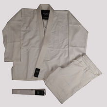 Load image into Gallery viewer, "JUST A GIRL" VOID 2.0 FEMALE GI - WHITE (IBJJF LEGAL)