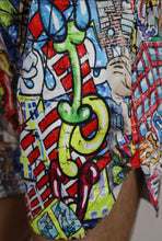 Load image into Gallery viewer, ADULTS- GRAFFITI SHORTS - UNISEX