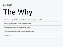Load image into Gallery viewer, GENERAL HEALTH: OMEGA PURE