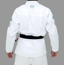 Load image into Gallery viewer, FEMALE - COMP 2.0 JIU JITSU GI - WHITE/MINT