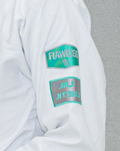 Load image into Gallery viewer, FEMALE - COMP 2.0 JIU JITSU GI - WHITE/MINT