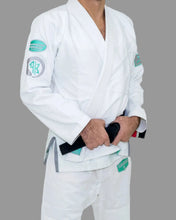 Load image into Gallery viewer, KIDS - COMP 2.0 JIU JITSU GI - WHITE/MINT