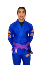 Load image into Gallery viewer, FEMALE - COMP 2.0 JIU JITSU GI - BLUE