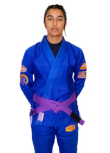 Load image into Gallery viewer, FEMALE - COMP 2.0 JIU JITSU GI - BLUE