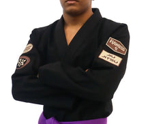 Load image into Gallery viewer, KIDS - COMP 2.0 JIU JITSU GI - BLACK