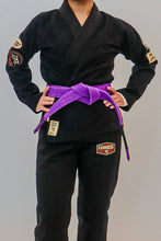 Load image into Gallery viewer, FEMALE - COMP 2.0 JIU JITSU GI - BLACK