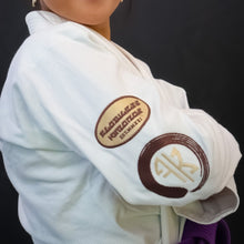 Load image into Gallery viewer, KIDS - COMP 2.0 JIU JITSU GI - WHITE/TAN