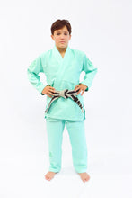 Load image into Gallery viewer, KIDS - PASTEL COLLECTION JIU JITSU GI - MINT