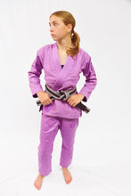 Load image into Gallery viewer, KIDS - PASTEL COLLECTION JIU JITSU GI - GRAPE