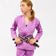 Load image into Gallery viewer, KIDS - PASTEL COLLECTION JIU JITSU GI - GRAPE