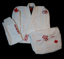 Load image into Gallery viewer, ADULTS CANADA 3.0- LIMITED EDITION JIU JITSU GI - WHITE (IBJJF Legal)
