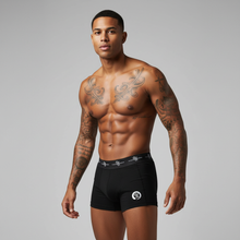 Load image into Gallery viewer, MENS - COMPRESSION UNDERWEAR (2PKG) - BLACK & WHITE
