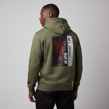 Load image into Gallery viewer, JIU JITSU ROSE PULLOVER HOODIE