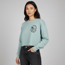 Load image into Gallery viewer, FEMALE - GENTLE ART SCORPION CROP CREWNECK