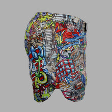 Load image into Gallery viewer, ADULTS- GRAFFITI SHORTS - UNISEX