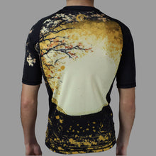 Load image into Gallery viewer, ADULTS - SAMURAI S/S RASH GUARD - GOLD/BLACK