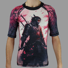 Load image into Gallery viewer, ADULTS - SAMURAI S/S RASH GUARD - BLACK/PINK