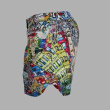 Load image into Gallery viewer, ADULTS- GRAFFITI SHORTS - UNISEX