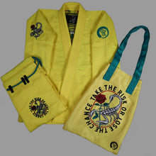 Load image into Gallery viewer, KIDS - SCORPION JIU JITSU GI - CANARY YELLOW (LIMITED EDITION/STOCK)
