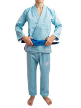 Load image into Gallery viewer, THE CHALLENGER 2.0 JIU JITSU GI - SKY BLUE (FREE WHITE BELT)*LIMITED STOCK*