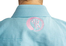 Load image into Gallery viewer, THE CHALLENGER 2.0 FEMALE JIU JITSU GI - SKY BLUE (FREE WHITE BELT)**LIMITED STOCK**