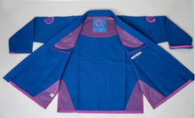 Load image into Gallery viewer, LIGHT WEIGHT FEMALE JIU JITSU GI - BLUE **LIMITED STOCK **