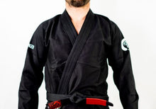 Load image into Gallery viewer, THE CHALLENGER JIU JITSU GI - BLACK (FREE WHITE BELT) (LIMITED STOCK)