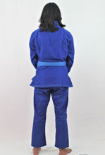 Load image into Gallery viewer, THE VOID FEMALE JIU JITSU GI - BLUE (FREE WHITE BELT)**LIMITED STOCK**