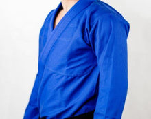 Load image into Gallery viewer, THE VOID FEMALE JIU JITSU GI - BLUE (FREE WHITE BELT)**LIMITED STOCK**