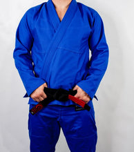 Load image into Gallery viewer, THE VOID FEMALE JIU JITSU GI - BLUE (FREE WHITE BELT)**LIMITED STOCK**