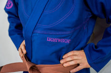 Load image into Gallery viewer, LIGHT WEIGHT FEMALE JIU JITSU GI - BLUE **LIMITED STOCK **