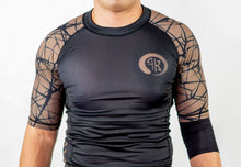 Load image into Gallery viewer, ADULTS RANKED WEBBED S/S RASH GUARD - UNISEX (LIMITED STOCK)