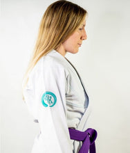 Load image into Gallery viewer, LIGHT WEIGHT FEMALE JIU JITSU GI - WHITE **LIMITED STOCK **