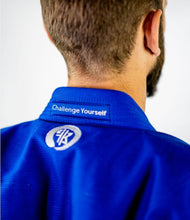 Load image into Gallery viewer, THE CHALLENGER JIU JITSU GI - BLUE (FREE WHITE BELT) (LIMITED STOCK)