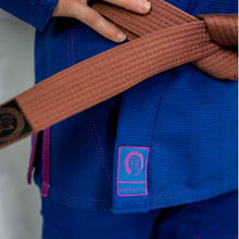Load image into Gallery viewer, LIGHT WEIGHT FEMALE JIU JITSU GI - BLUE **LIMITED STOCK **