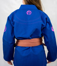 Load image into Gallery viewer, LIGHT WEIGHT FEMALE JIU JITSU GI - BLUE **LIMITED STOCK **