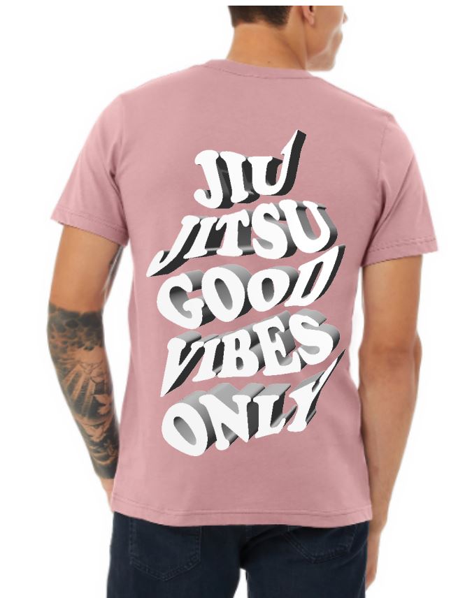 ADULTS BJJ GOOD VIBES ONLY TEE (UNISEX)