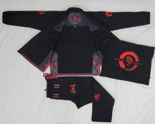 Load image into Gallery viewer, RED DRAGON JIU JITSU GI - BLACK
