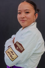 Load image into Gallery viewer, FEMALE - COMP 2.0 JIU JITSU GI - WHITE

