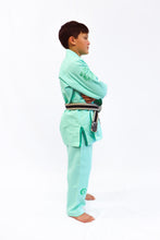 Load image into Gallery viewer, KIDS - PASTEL COLLECTION JIU JITSU GI - MINT
