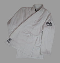 Load image into Gallery viewer, KIDS COMP JIU JITSU GI - WHITE (INCLUDES WHITE BELT)*LIMITED STOCK*
