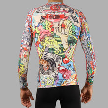 Load image into Gallery viewer, ADULTS - LONG SLEEVE GRAFFITI RASH GUARD - UNISEX
