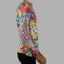 Load image into Gallery viewer, ADULTS - LONG SLEEVE GRAFFITI RASH GUARD - UNISEX
