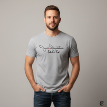 Load image into Gallery viewer, JIU JITSU DAD SCRIPT TEE
