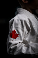 Load image into Gallery viewer, KIDS CANADA 3.0- LIMITED EDITION JIU JITSU GI - WHITE (IBJJF Legal)
