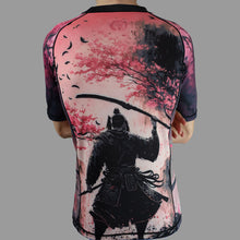 Load image into Gallery viewer, ADULTS - SAMURAI S/S RASH GUARD - BLACK/PINK
