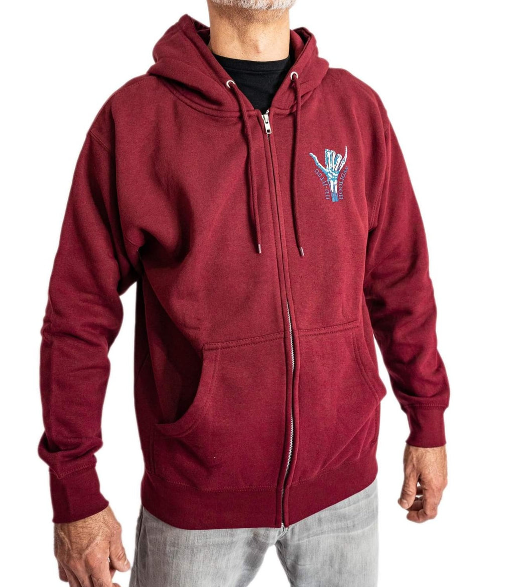 ADULTS JIU JITSU HOOLIGAN ZIP-UP HOODIE (UNISEX)