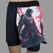 Load image into Gallery viewer, KIDS - SAMURAI SHORTS - BLACK/PINK(UNISEX)
