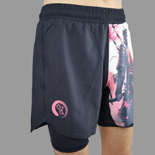 Load image into Gallery viewer, ADULTS - SAMURAI SHORTS - BLACK/PINK
