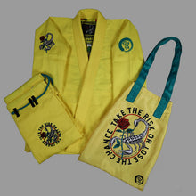 Load image into Gallery viewer, KIDS - SCORPION JIU JITSU GI - CANARY YELLOW (LIMITED EDITION/STOCK)
